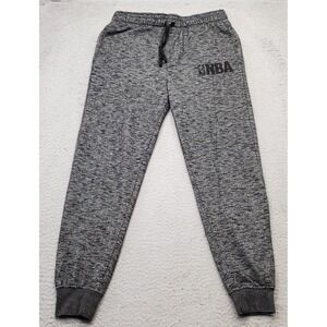 NBA Sweatpants Mens Large Multi Space Dye Stretch Tapered Leg Drawstring Waist‎